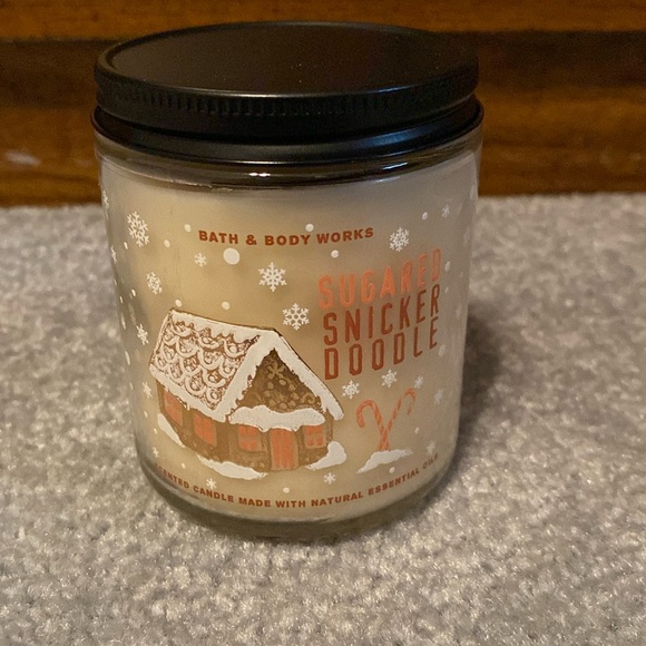 Bath & Body Works Sugared Snickerdoodle Single Wick Scented Candle - Picture 1 of 4